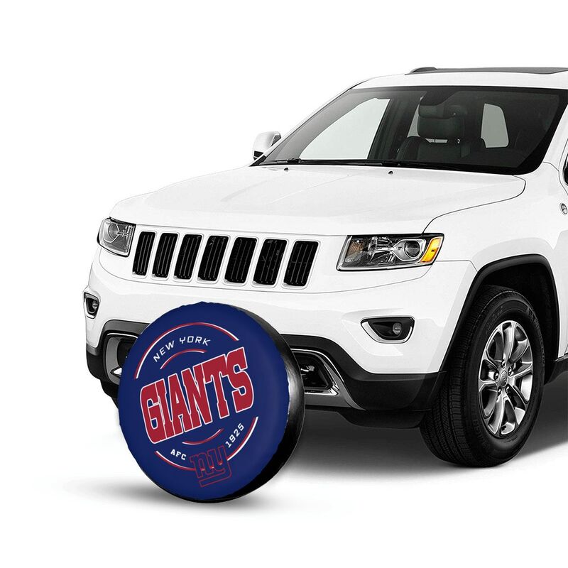 New York Giants Printing car tire protection cover car spare tire dust protection cover