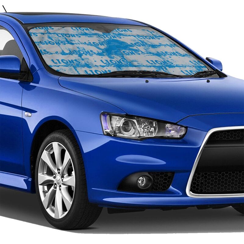 Detroit Lions Printed front windshield sunshade car windshield sunshade (multi size)