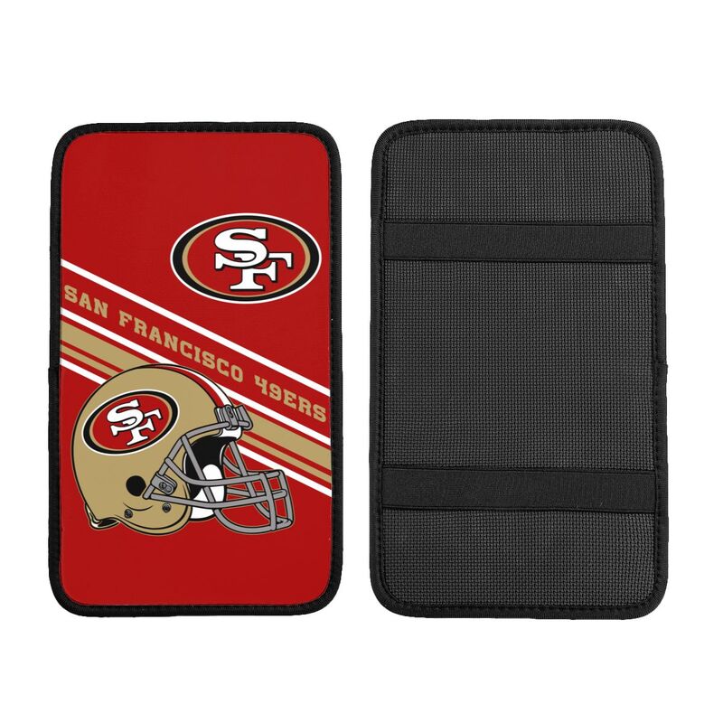San Francisco 49ers Print armrest protective cover car armrest box cushion