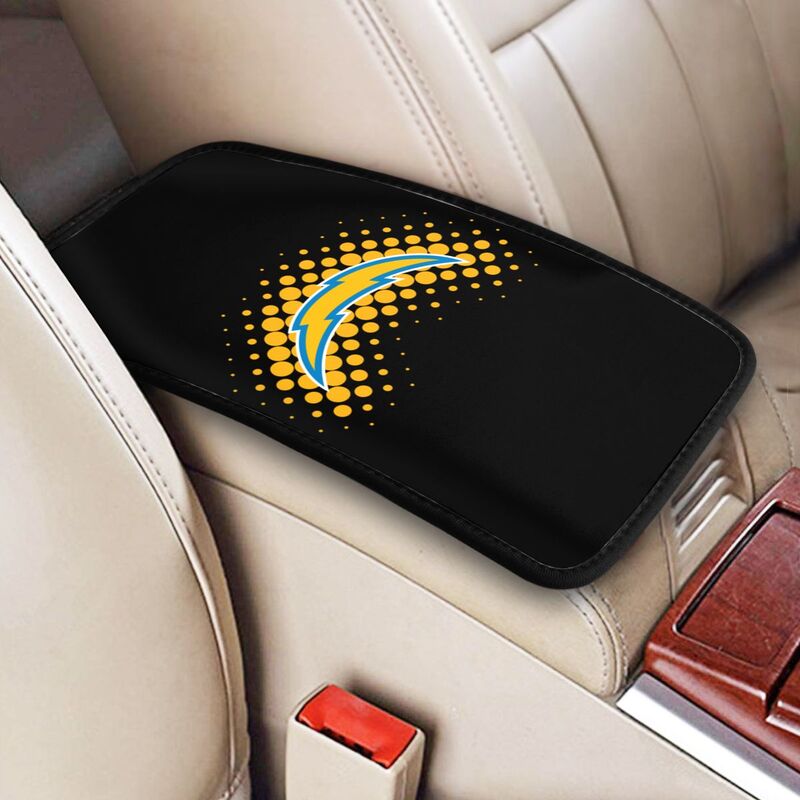San Diego Chargers Printed car armrest box cushion armrest protective cover