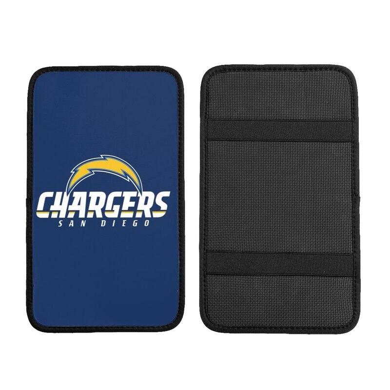 San Diego Chargers Printed car armrest box pad anti-abrasion pad