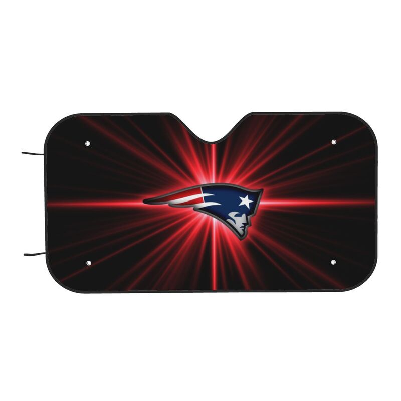 New England Patriots 4 Print suitable for front Car windshield sunshades Car windshield sunshades