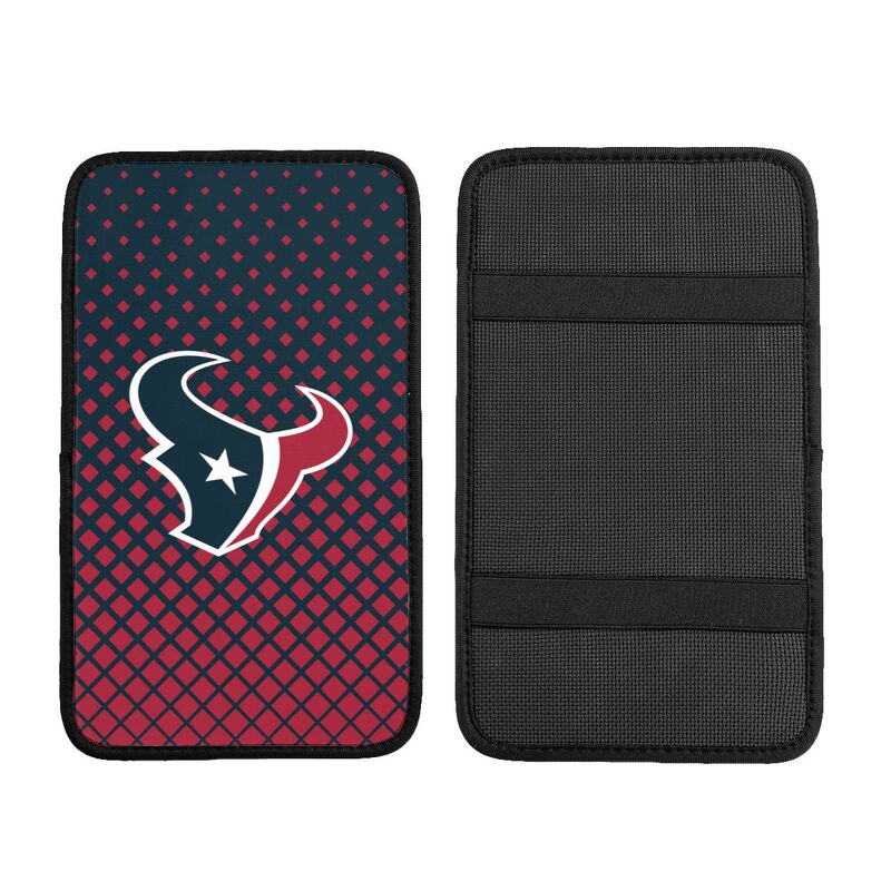 Houston Texans Car handrail box cushion Personalized printed car armrest cover