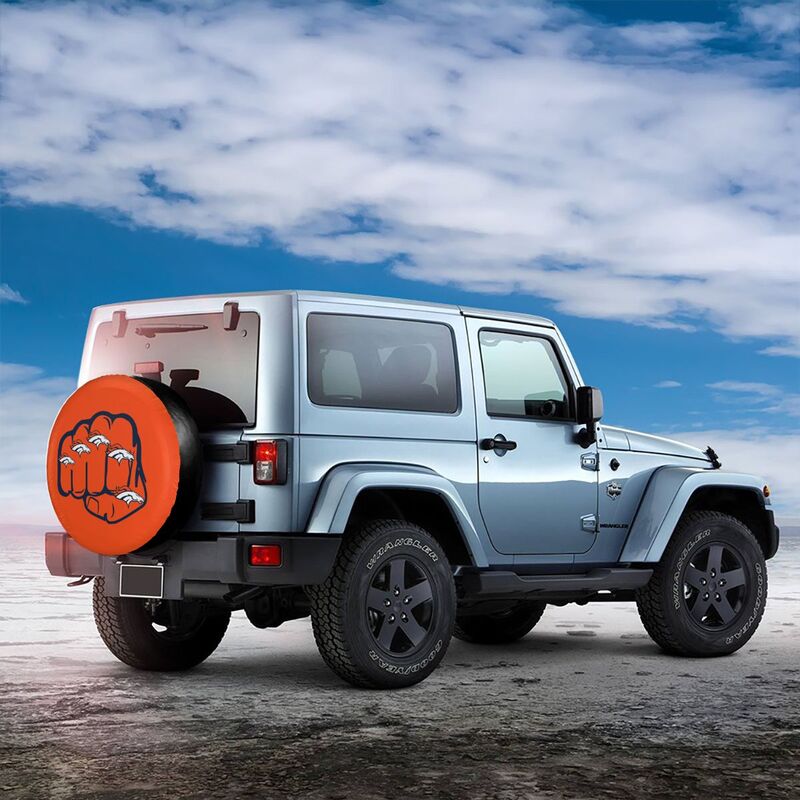 Denver Broncos Print tire protection cover car spare tire dust protection covers