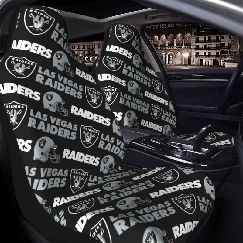 Las Vegas Raiders Printed seat dust protection cover car seat protective cover