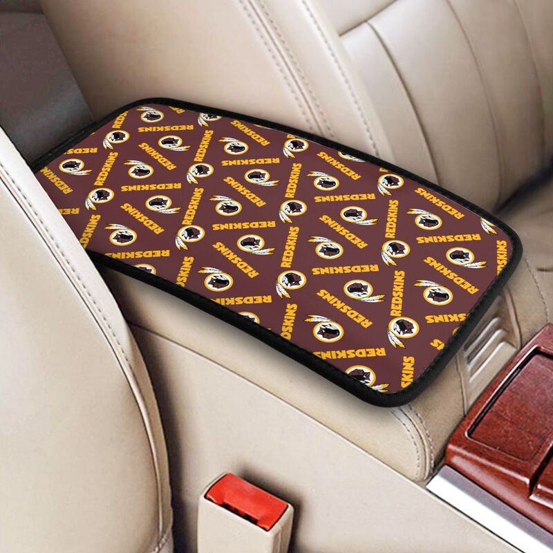 Washington Redskins Printed armrest protective cover car armrest box cushion