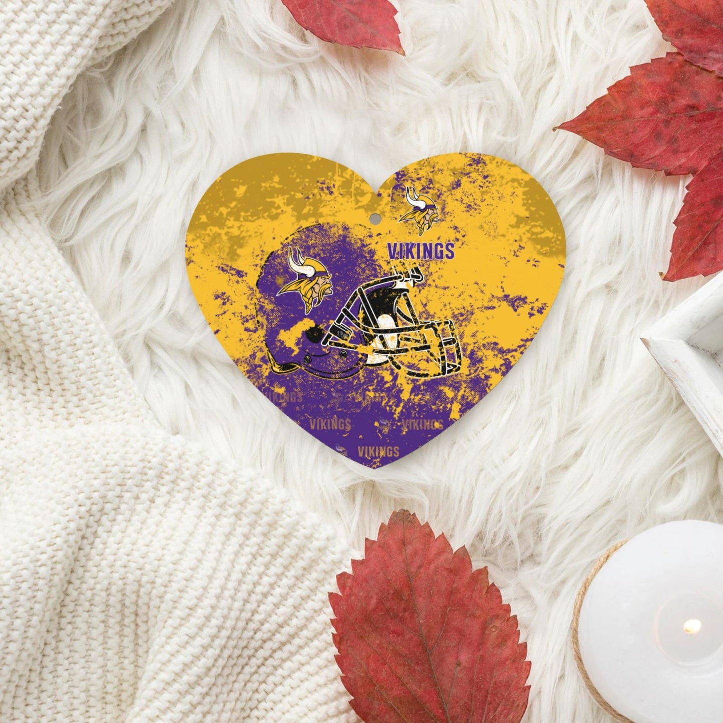 4-pcs Minnesota Vikings Car Air Fresheners Cards Set car aromatherapy tablets