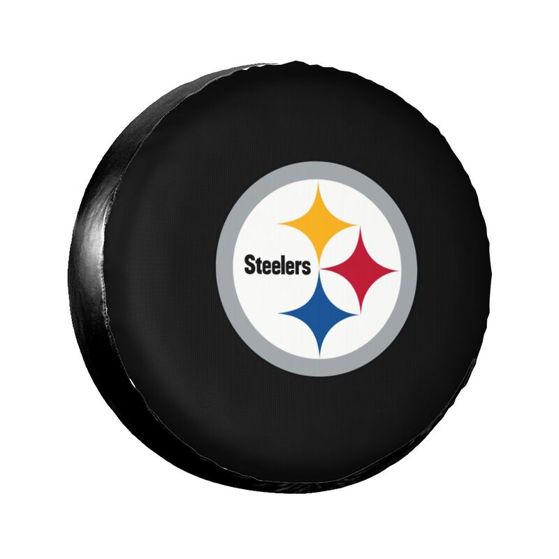 Pittsburgh Steelers 6 car dustproof sunscreen tyre protective cover Tyre protective cover