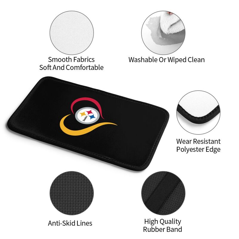 Pittsburgh Steelers1 Printing car armrest box protective pad