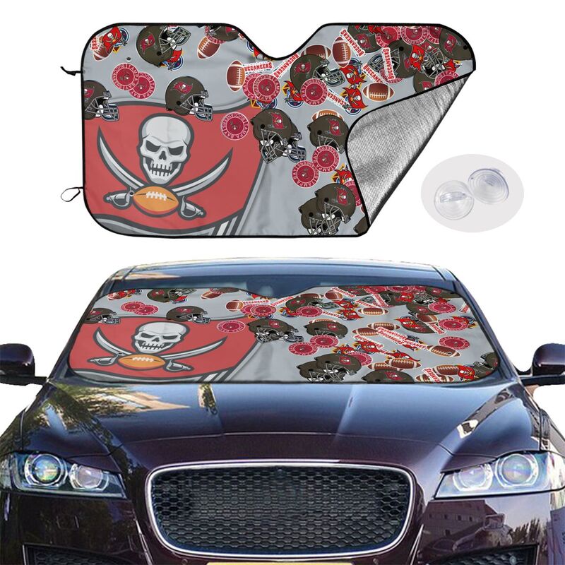 Tampa Bay Buccaneers Print multiple sizes car windshield sunshade panel car windshield sunshade cover
