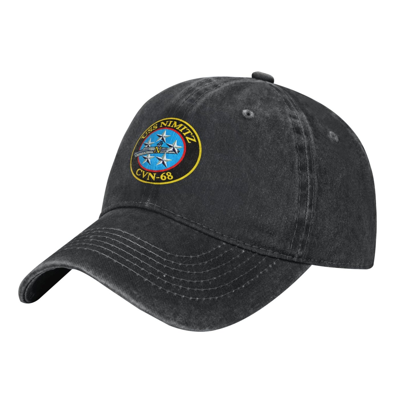 USS Nimitz (CVN-68) Printed unisex baseball cap adjustable cap veteran gift