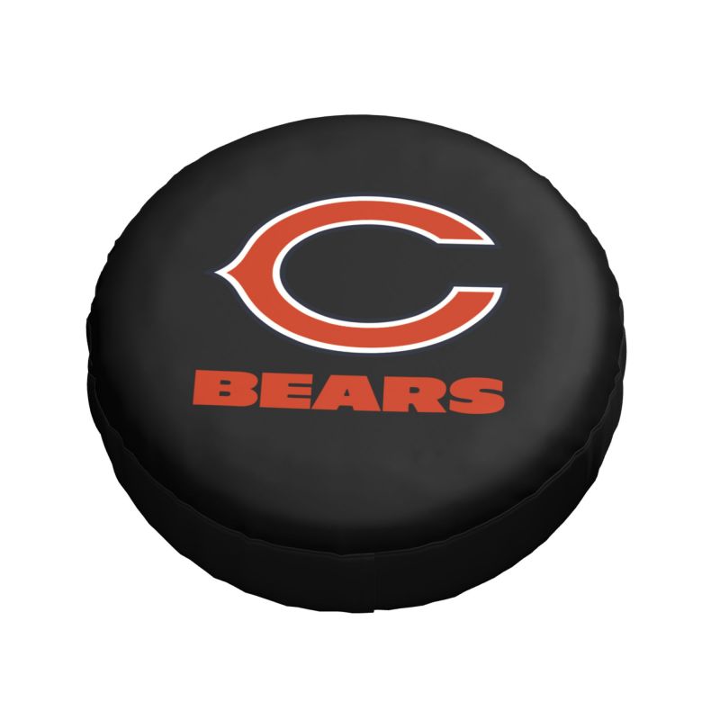 Chicago Bears Car tire protection cover spare tire waterproof and dustproof cover