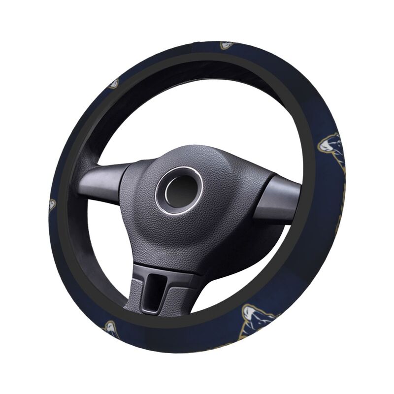 Los Angeles Rams 2 Printed breathable elastic steering wheel protective cover