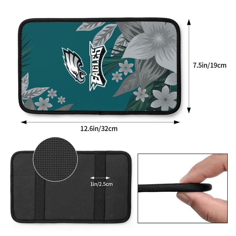 Philadelphia Eagles Car armrest box protective cover car center console armrest pad