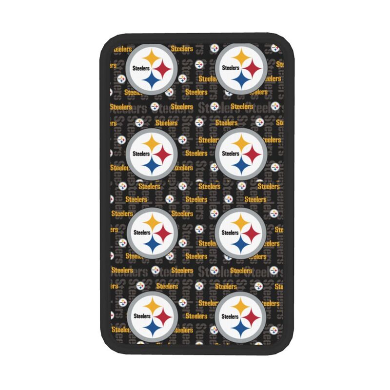 Pittsburgh Steelers1 Protective pad for armrest box of printing vehicle