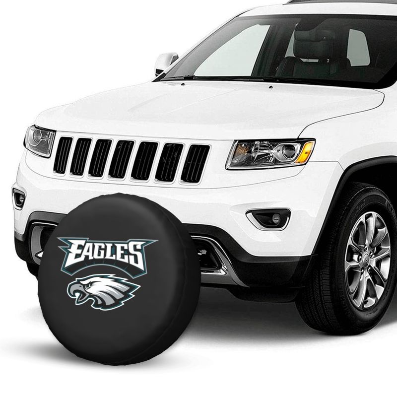 Philadelphia Eagles Car tire protection cover spare tire waterproof and dustproof cover