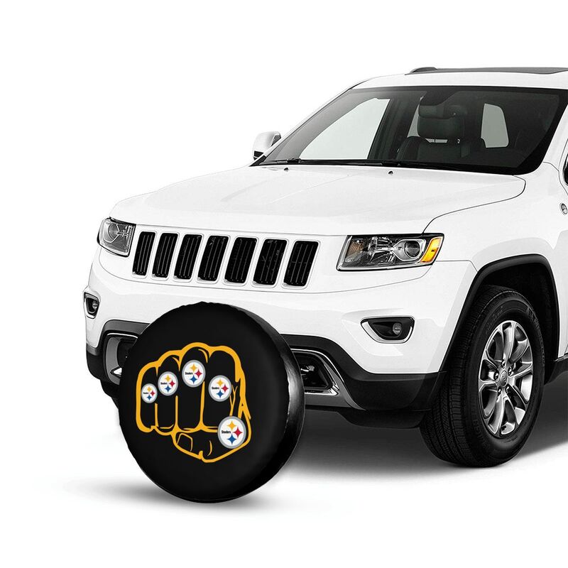 Pittsburgh Steelers Print tire protection cover car spare tire dust protection covers