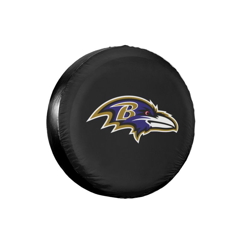 Baltimore Ravens Car tire protection cover spare tire waterproof and dustproof cover