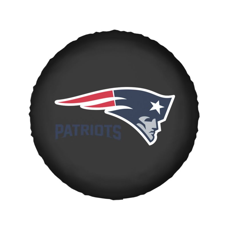 New England Patriots 2 Car tire protective cover waterproof and dustproof tire cover