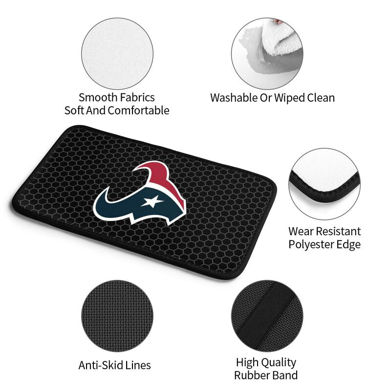 Houston Texans Printed protective pad for car armrest box
