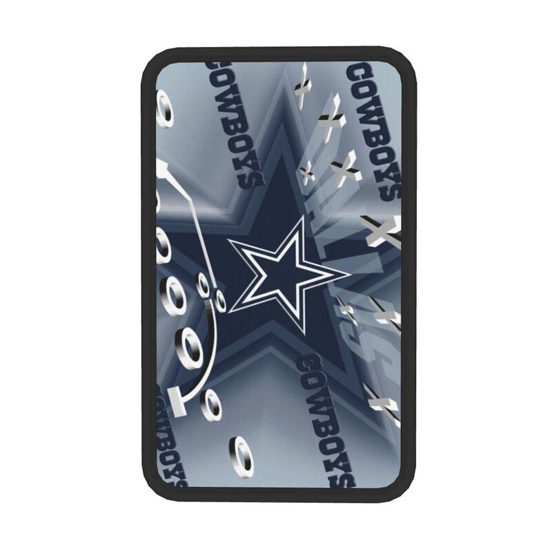 Car armrest box pad Dallas Cowboys8 Printed central armrest box pad anti slip pad