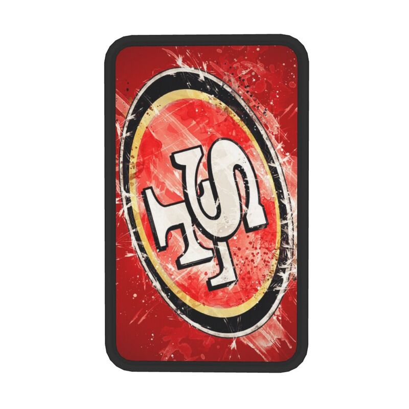 Car armrest box pad San Francisco 49ers 1 Printed central armrest box pad protective pad