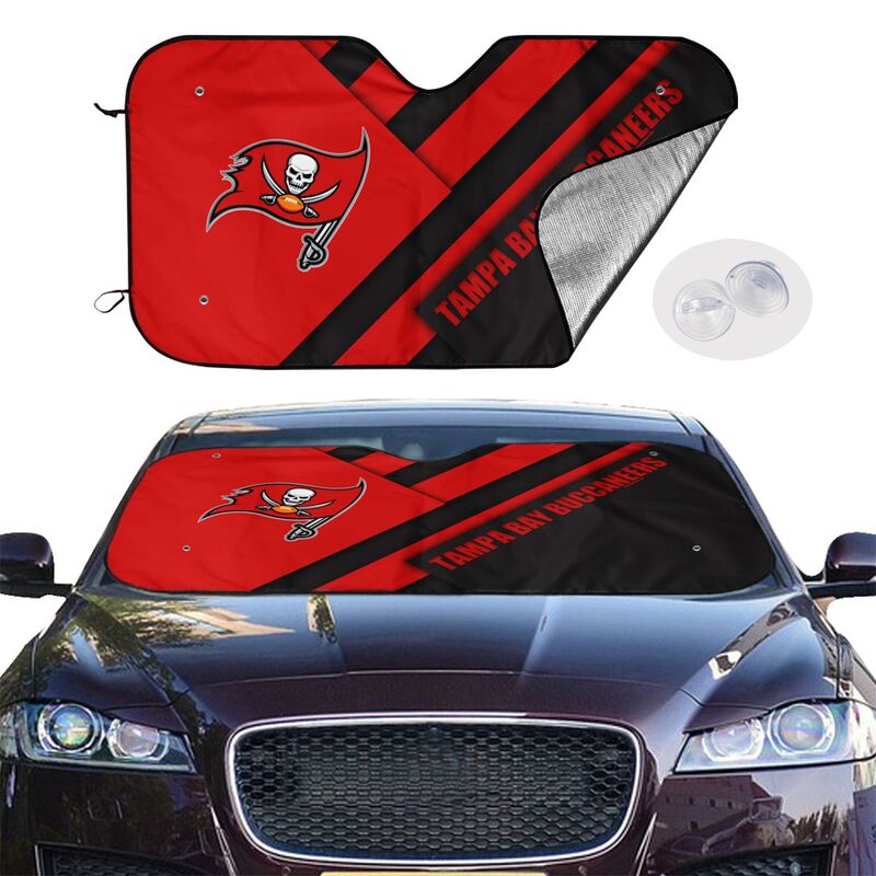 Tampa Bay Buccaneers Print suitable for front Car windshield sunshades Car windshield sunshades