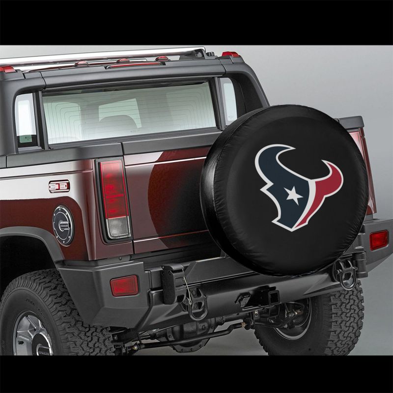 Houston Texans Car tire protection cover spare tire waterproof and dustproof cover
