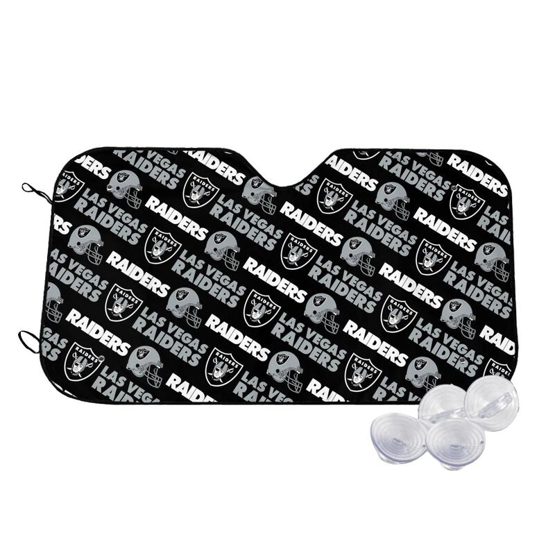 Las Vegas Raiders 3 Printed suitable for front Car windshield sunshades Car windshield sunshades