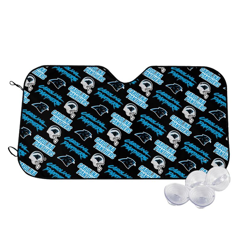 Carolina Panthers Printed suitable for front Car windshield sunshades Car windshield sunshades
