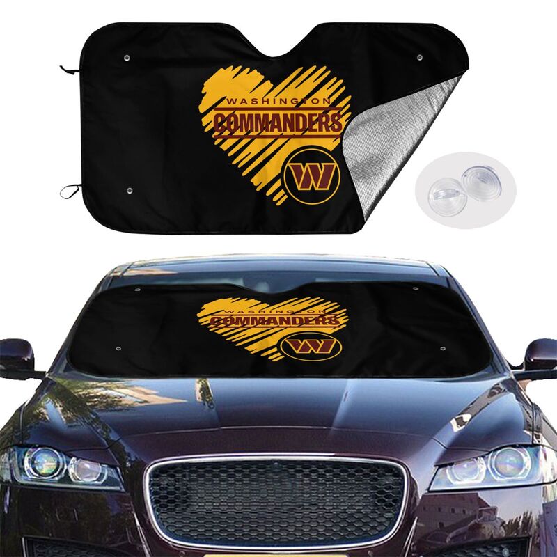Washington Redskins Printing is suitable car front windshield sunshades Car windshield sunshades
