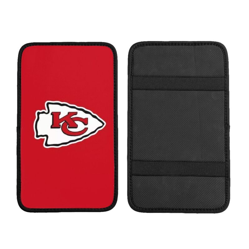Kansas City Chiefs Printed car armrest box pad elbow protection pad