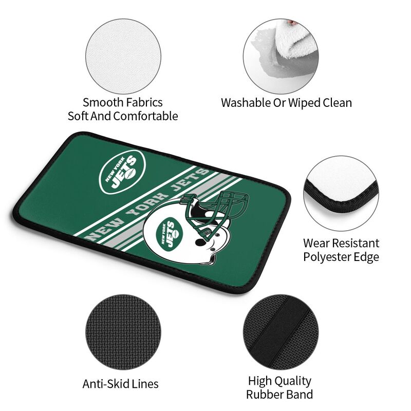 New York Jets Print armrest protective cover car armrest box cushion