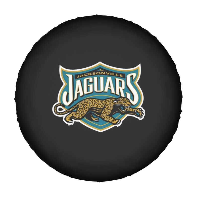 Jacksonville Jaguars 3 Print tire protection covers car sunscreen tire protection covers
