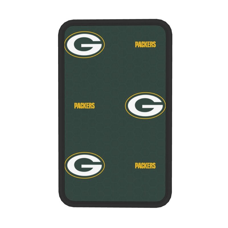 Car armrest box pad Green Bay Packers Printed center armrest box pad protective pad
