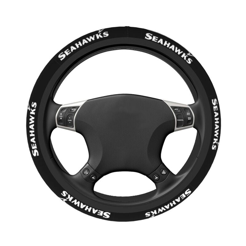 Seattle Seahawks 5 Printed car anti-skid cover elastic steering wheel cover