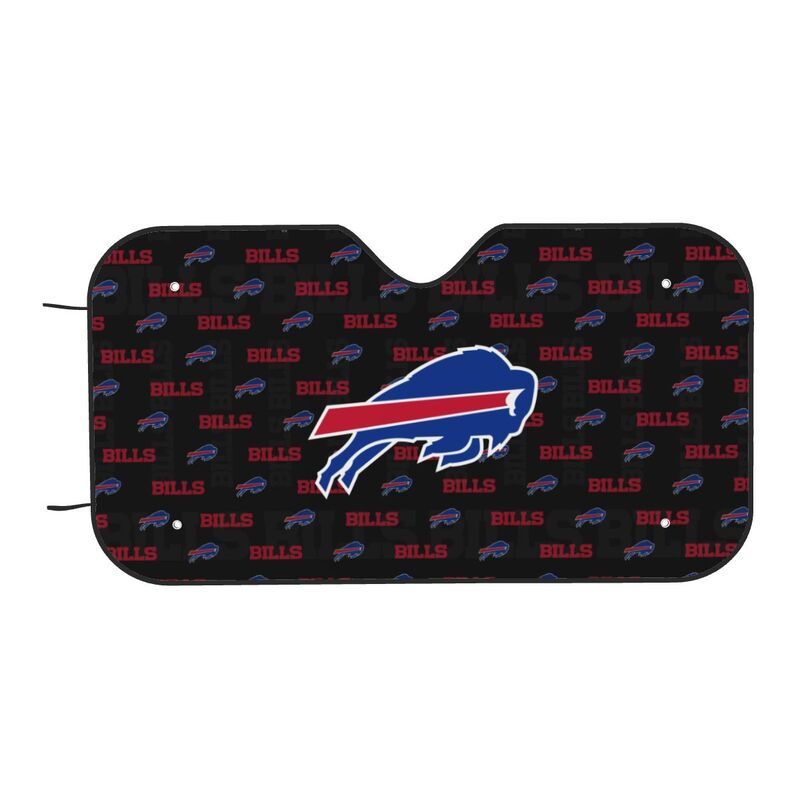 Buffalo Bills 3 Printed is suitable for front Car windshield sunshades Car windshield sunshades
