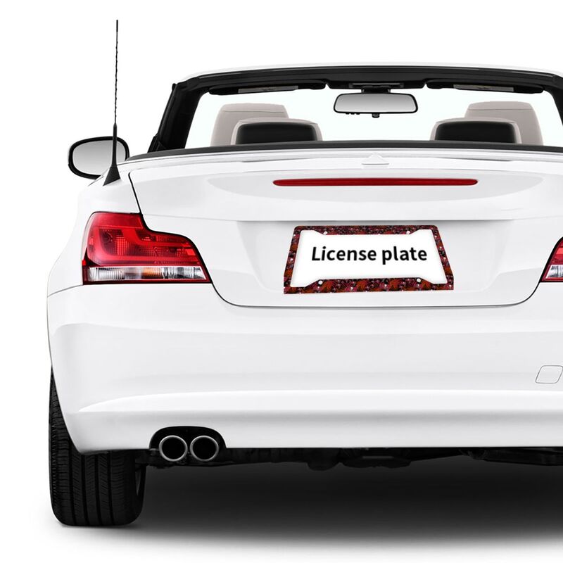 Tampa Bay Buccaneers Print Car license plate frame four hole license plate holder (one pair)