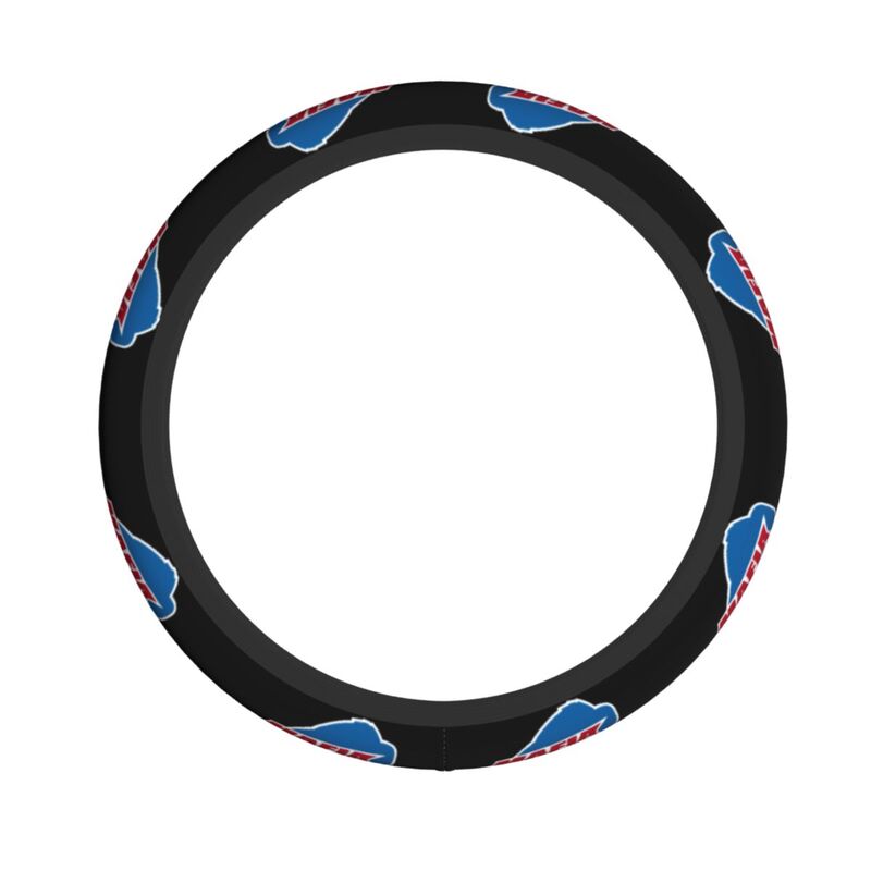 Buffalo Bills 2 Printed elastic steering wheel cover car steering wheel protective cover