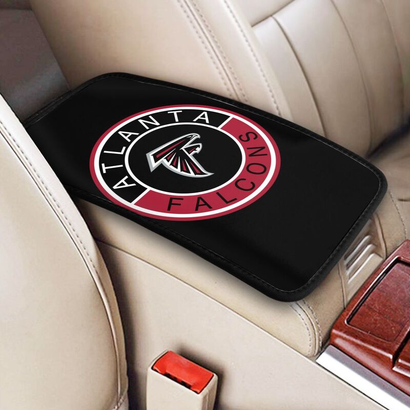Atlanta Falcons print car armrest protective cover Car center console armrest pad