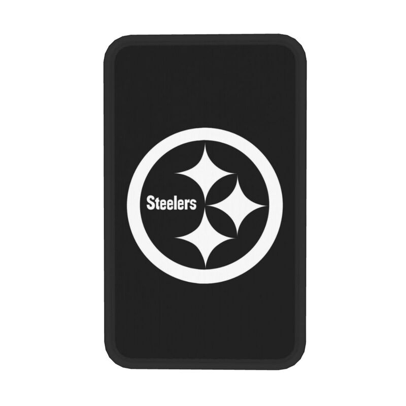 Car armrest box pad Pittsburgh Steelers 4 Printed central armrest box cushion protective pad