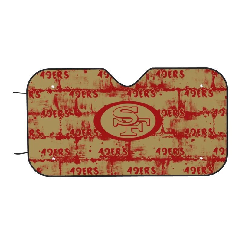 San Francisco 49ers Printed front windshield sunshade car windshield sunshade (multi size)