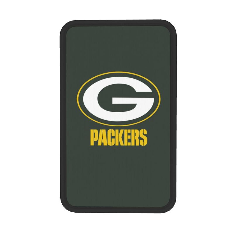Green Bay Packers5 Printed car armrest box pad anti-abrasion pad
