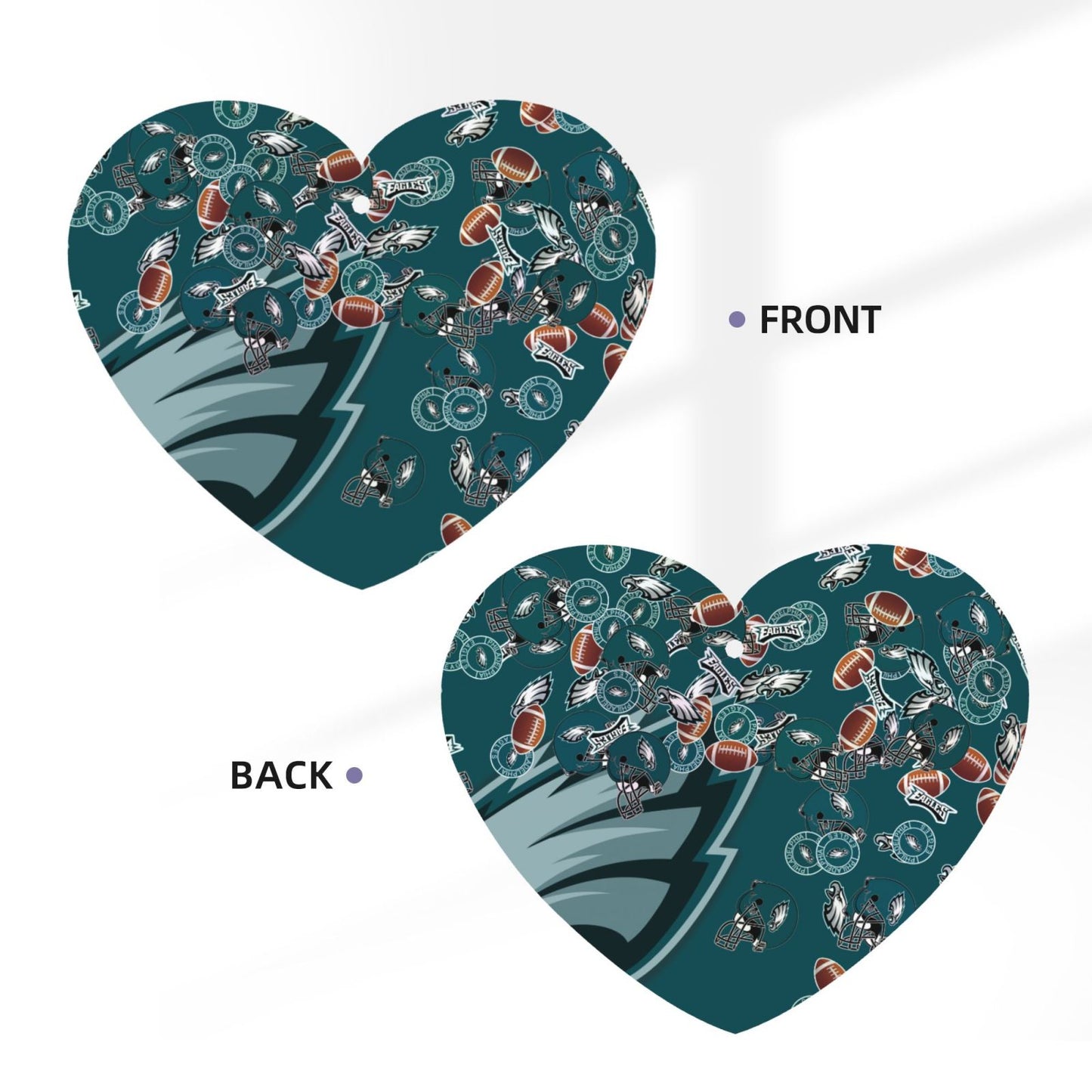 4-pcs Philadelphia Eagles Car Air Fresheners Cards Set car aromatherapy tablets