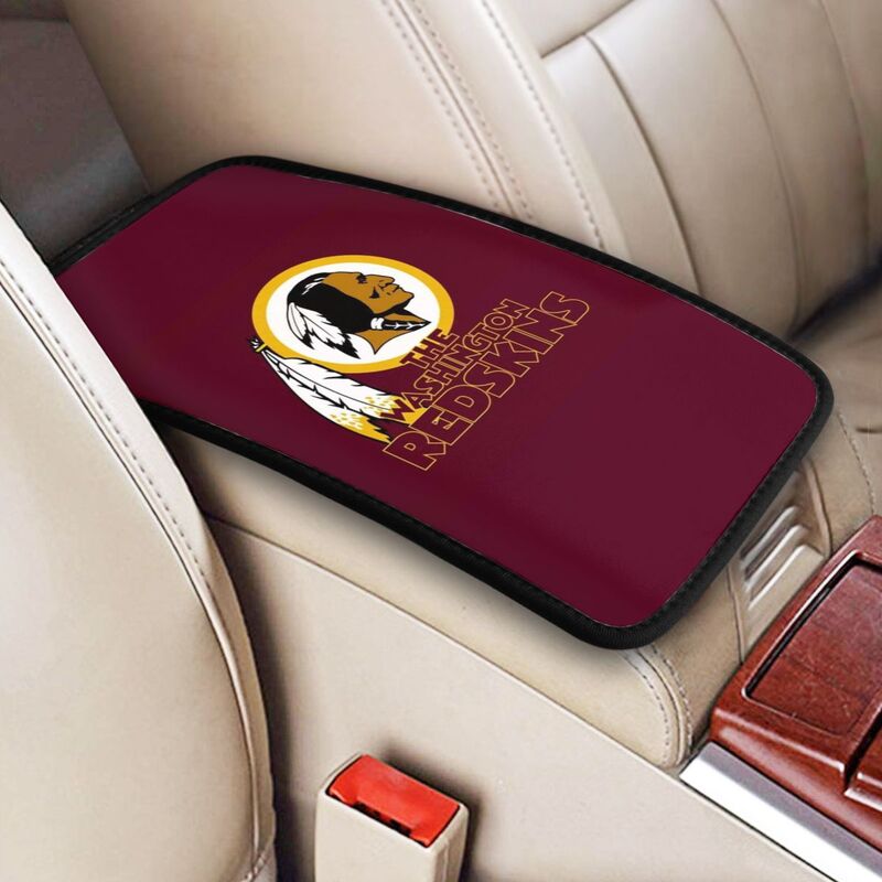 Car armrest box pad Washington Commanders 1 Printed central armrest box pad protective pad