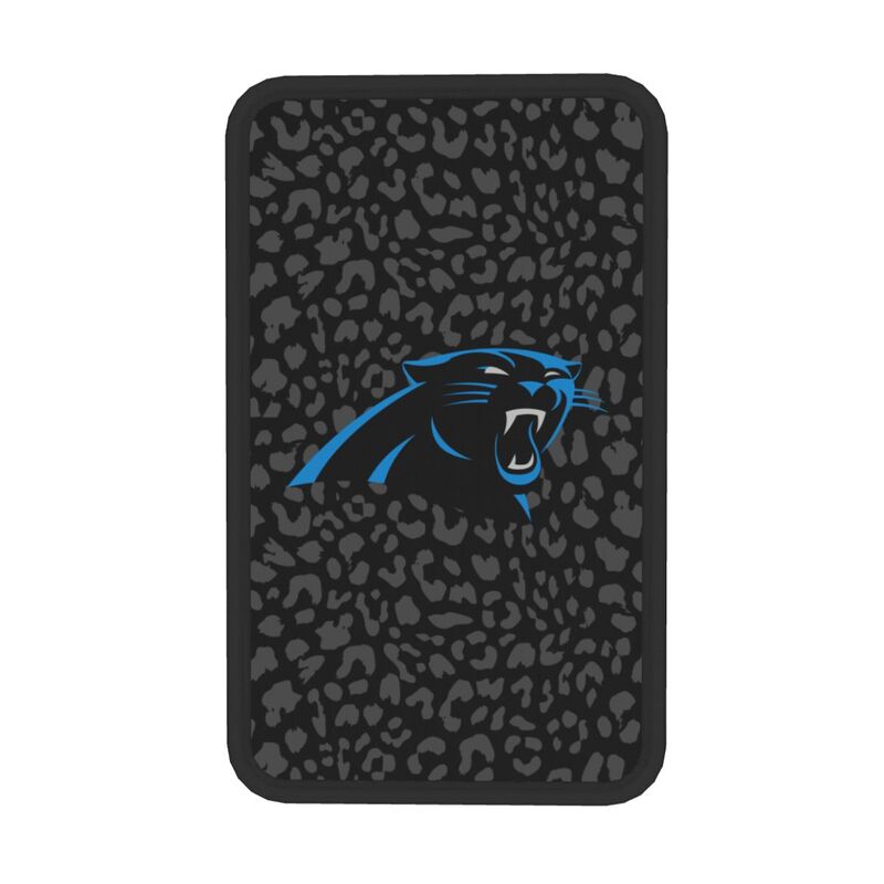 Carolina Panthers print Car handrail box cushion Personalized car armrest cover
