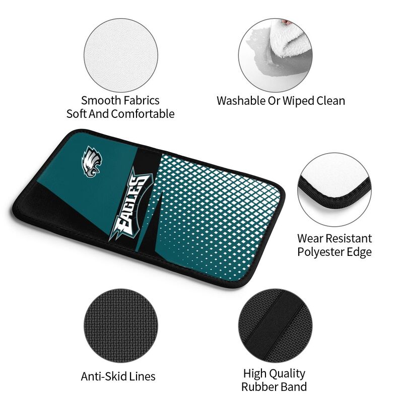 Philadelphia Eagles2 Printed car armrest box pad elbow protection pad