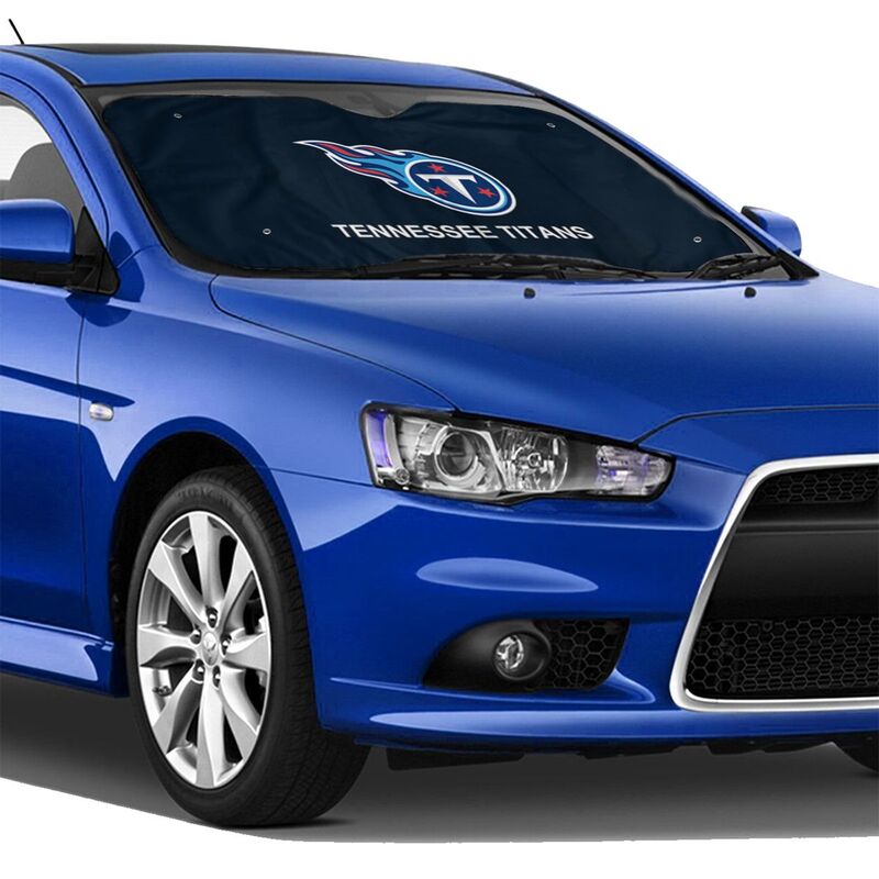 Tennessee Titans 2 Print Car windshield sunshades suitable for front Car windshield sunshades