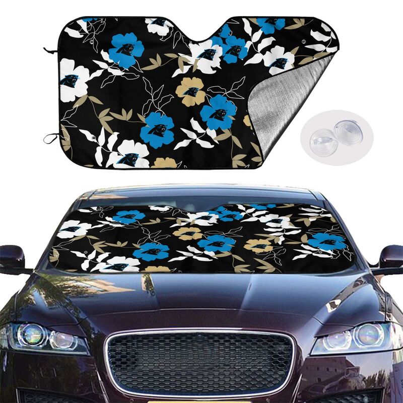 Carolina Panthers Printed car windshield sunshade front windshield sunshade (multi size)