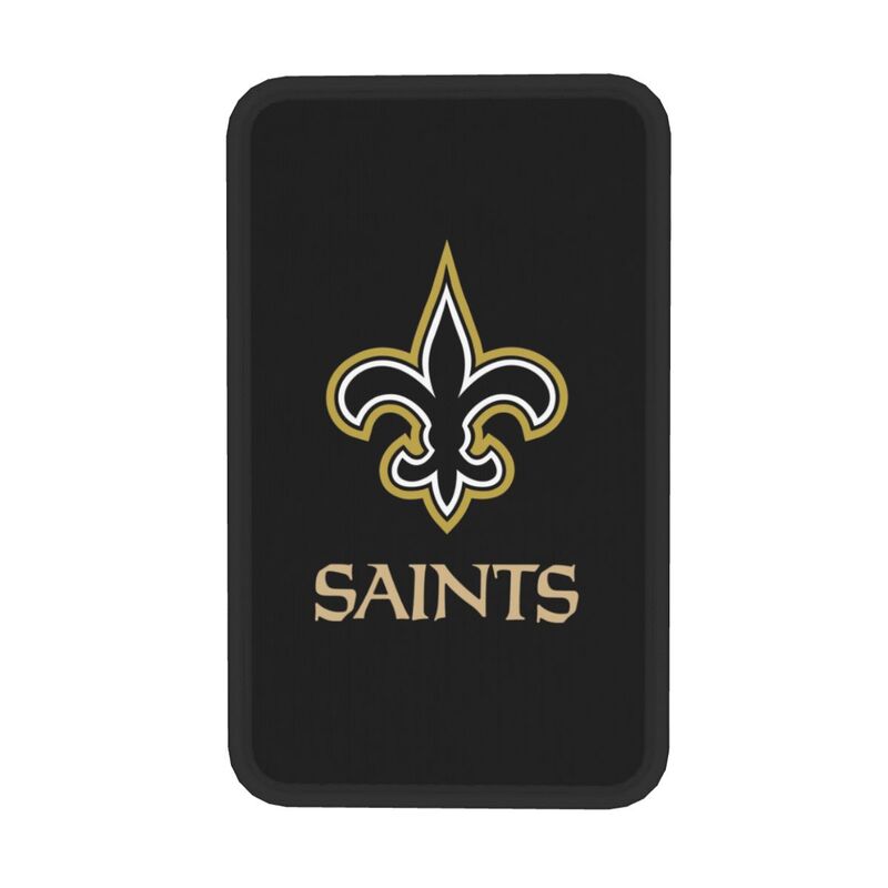 Car armrest box pad New Orleans Saints Printed central armrest box pad anti slip pad